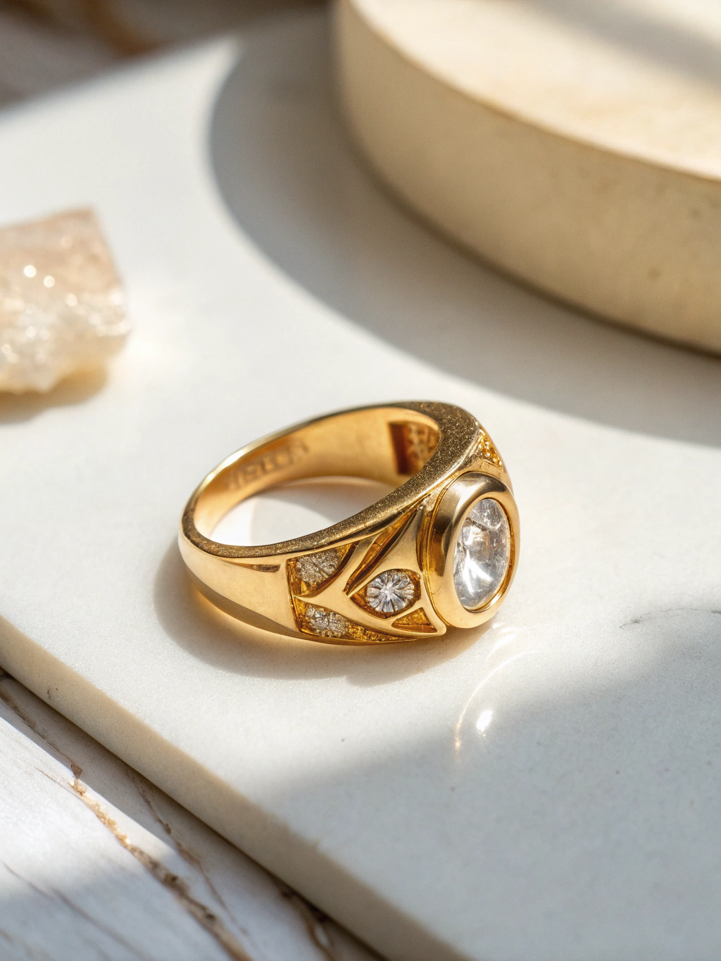 Gold Ring Finish